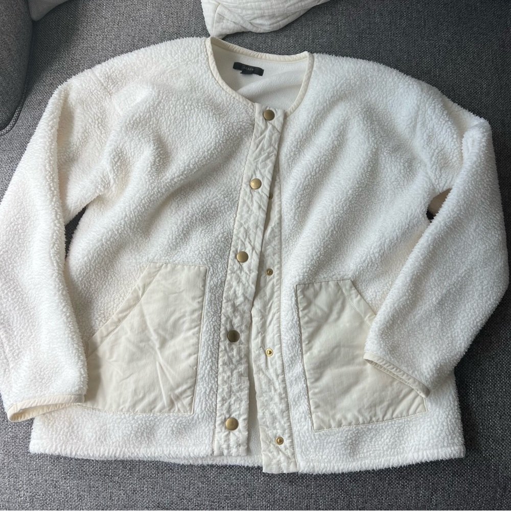 J.Crew Fleece Lady Jacket